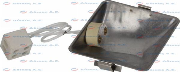 OVEN LAMP RECEPTACLE FOR HALOGEN
