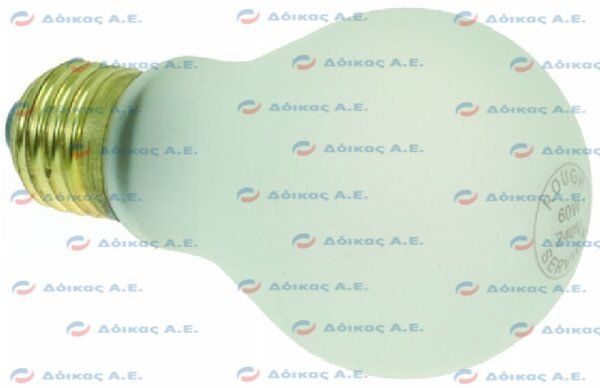 INCANDESCENT LAMP E27 240V 60W