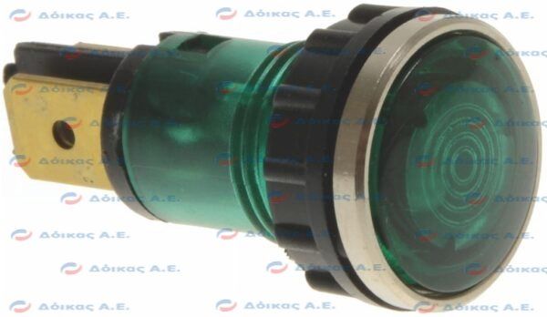 LAMPADA SPIA VERDE 400V