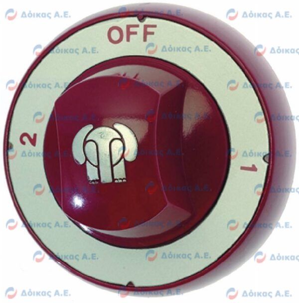 KNOB ψ 72 mm OFF 1-2