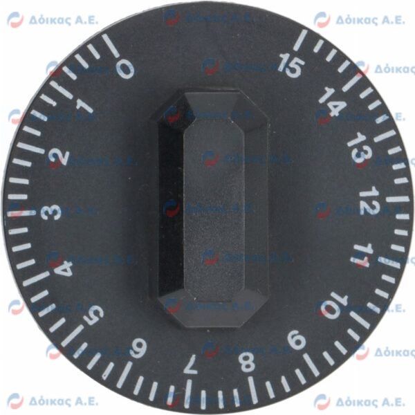 KNOB ψ 44 mm 0-15