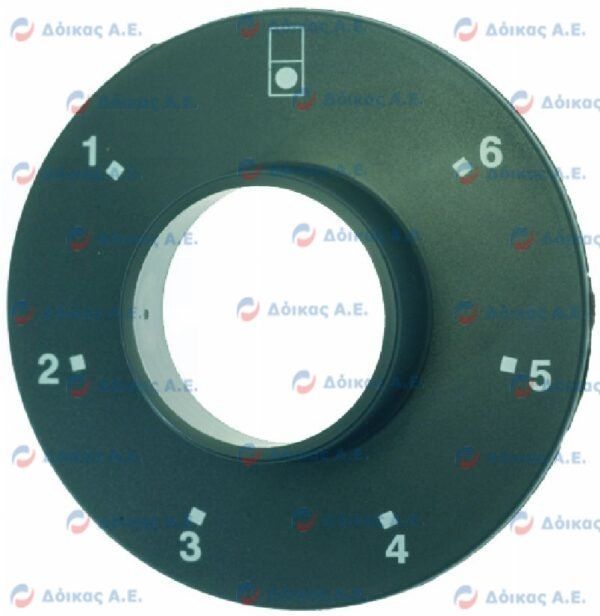 DISK WITH SERIGRAPHY 1-6