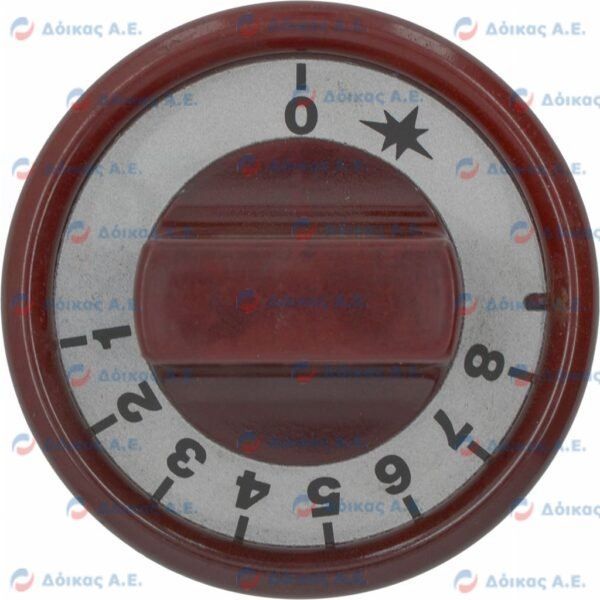 RED KNOB ψ 75 mm 0-8
