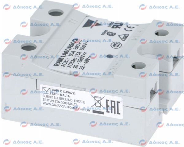 ΡΕΛΕ ΣΤΑΤΙΚΟ RAM1A60A50G 50A 600V