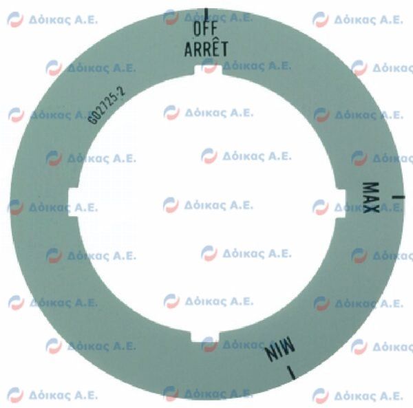 KNOB INSERT MAX/MIN
