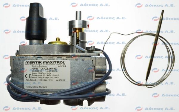 ΒΑΛΒΙΔΑ GAS MERTIK MAXITROL GV30T FORNO/HOVEN 100°C-340°C
