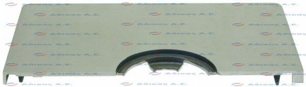 PIASTRA IN GHISA 595x345 mm.