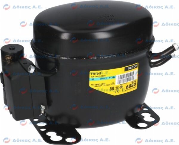 ΣΥΜΠΙΕΣΤΗΣ FR10G 1/4hp R134a SECOP