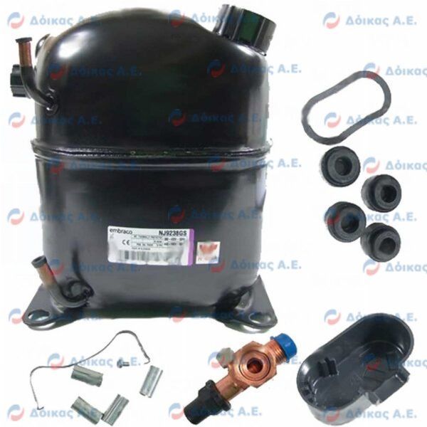 ΣΥΜΠΙΕΣΤΗΣ NJ9238GS 400V 1,5hp R404 ASPERA