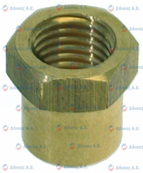 INSERTO ESAGONALE M8x8,5 OTTONE