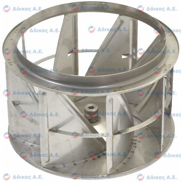 VENTOLA ψ 390 - 8 PALE ALTEZZA 245 mm.