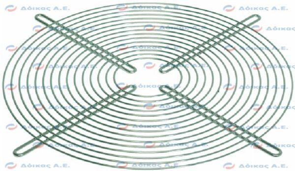 GRIGLIA PROTEZIONE VENTOLA ψ 370 mm.