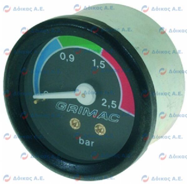 ΜΑΝΟΜΕΤΡΟ ΜΠΟΙΛΕΡ Φ41ΜΜ0-2.5BAR