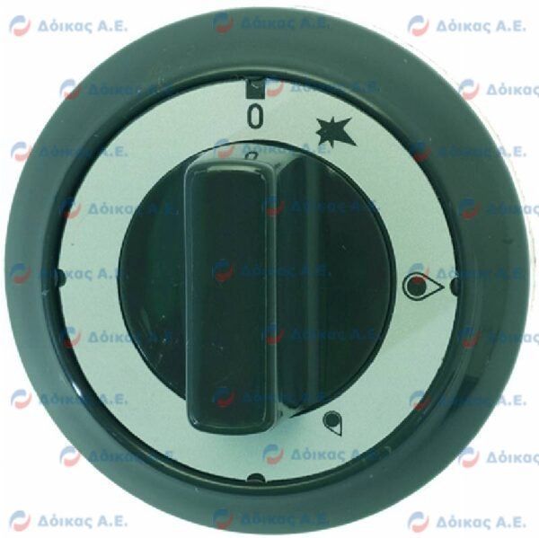 MANOPOLA GAS GRIGIA MIN-MAX SERIE 700
