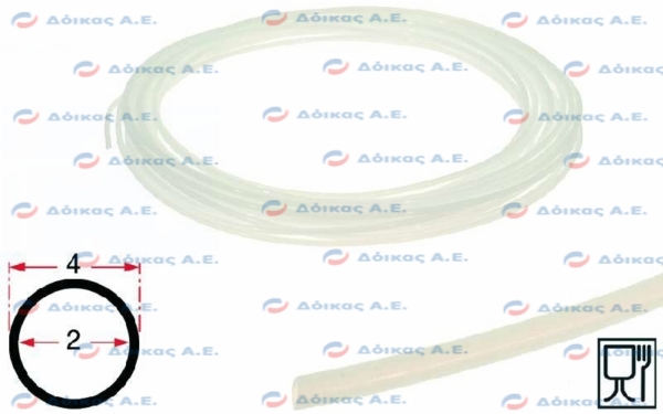 ΣΩΛΗΝΑΣ ΤΕΦΛΟΝ Φ2~4mm /ANA ΜΕΤΡΟ