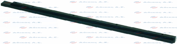ΟΔΗΓΟΣ HOOD SX 650x25MM