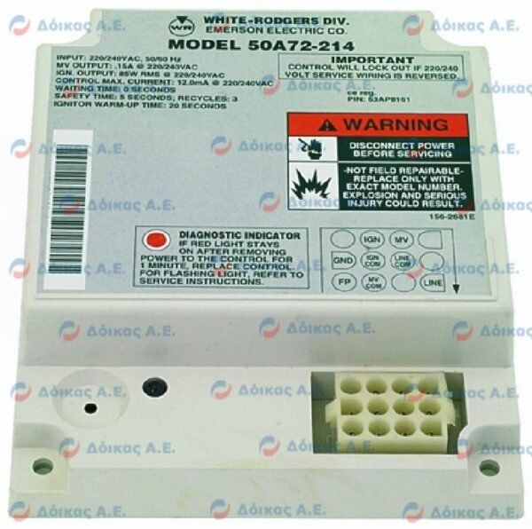 ΠΛΑΚΕΤΑ CONTROL 50A72-214