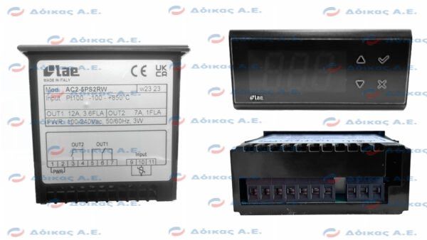 ΘΕΡΜΟΜΕΤΡΟ LAE AC2-5PS2RW -100+850oC