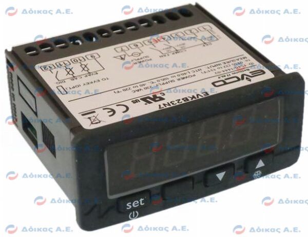 ΘΕΡΜΟΣΤΑΤΗΣ ΗΛΕΚΤΡΟΝΙΚΟ EVKB23N7 71x29mm 230V voltage AC NTC