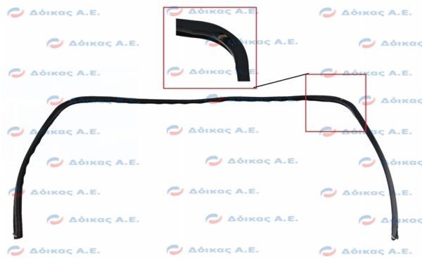 ΦΛΑΝΤΖΑ ΠΟΡΤΑΣ ΦΟΥΡΝΟΥ 445x275mm