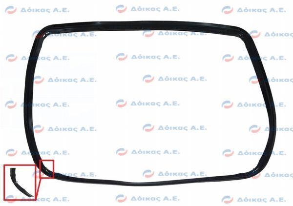 ΦΛΑΝΤΖΑ ΠΟΡΤΑΣ ΦΟΥΡΝΟΥ 410x320mm