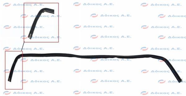 ΦΛΑΝΤΖΑ ΠΟΡΤΑΣ ΦΟΥΡΝΟΥ 430x90mm PITSOS