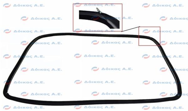 ΦΛΑΝΤΖΑ ΠΟΡΤΑΣ ΦΟΥΡΝΟΥ 440x320mm ZANUSSI 3577343019