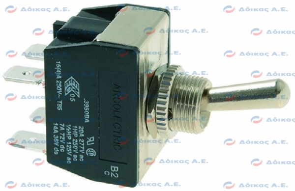 ΔΙΑΚΟΠΤΗΣ ON-OFF ΜΕ ΛΕΒΙΕ 16Α 230V