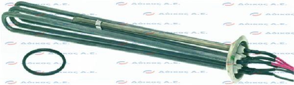 ΑΝΤΙΣΤΑΣΗ 9000W 400V ΜΕ ΦΛΑΝΤΖΑ