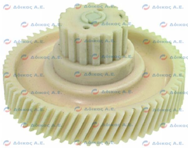 DOUBLE GEAR WITH 63-16 TEETH IN NYLON