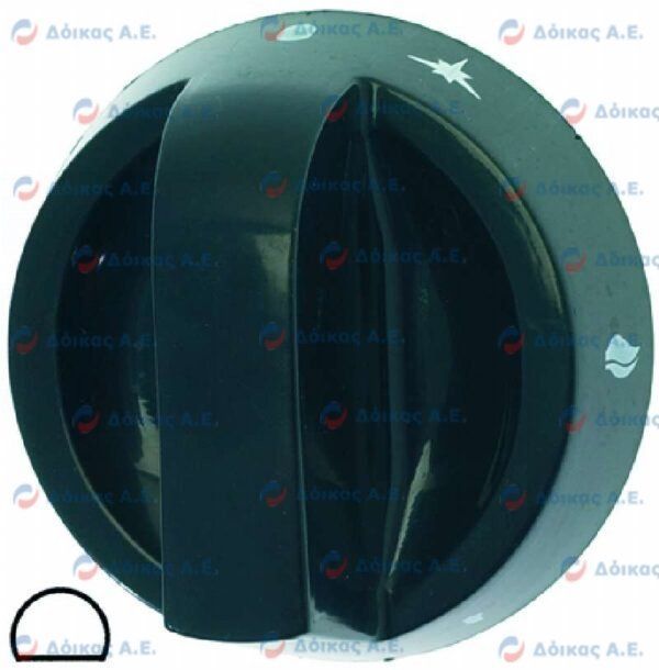 ΚΟΥΜΠΙ ΒΑΝΑΣ GAS Φ75ΜΜ (ΑΞΟΝΑΣ 8X6.5MM)