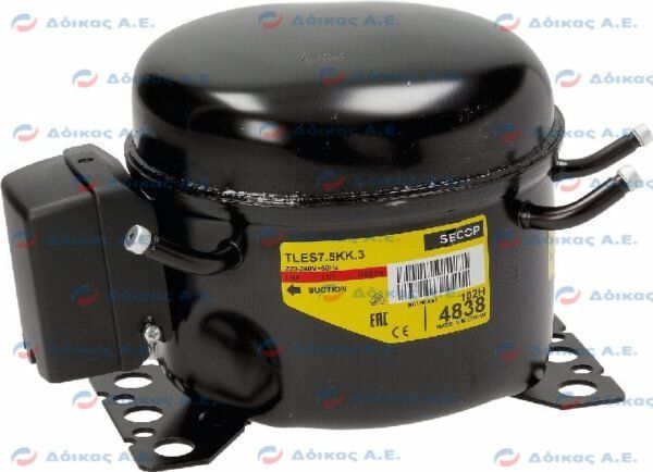 ΣΥΜΠΙΕΣΤΗΣ TLES7.5KK.3 1/6hp R600 SECOP