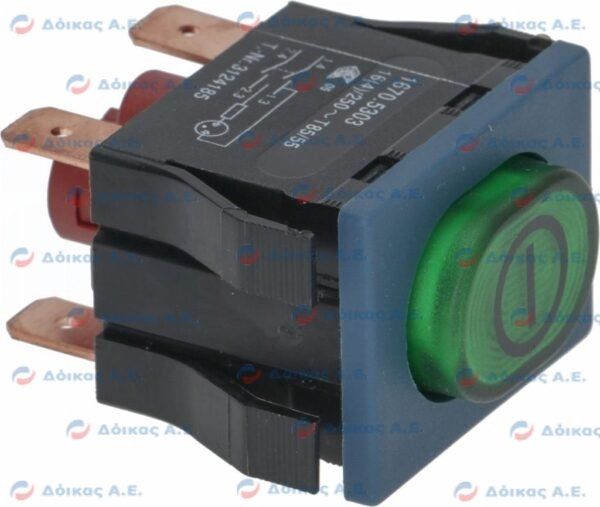 ΔΙΑΚΟΠΤΗΣ ΠΡΑΣΙΝΟΣ 250V 16Α