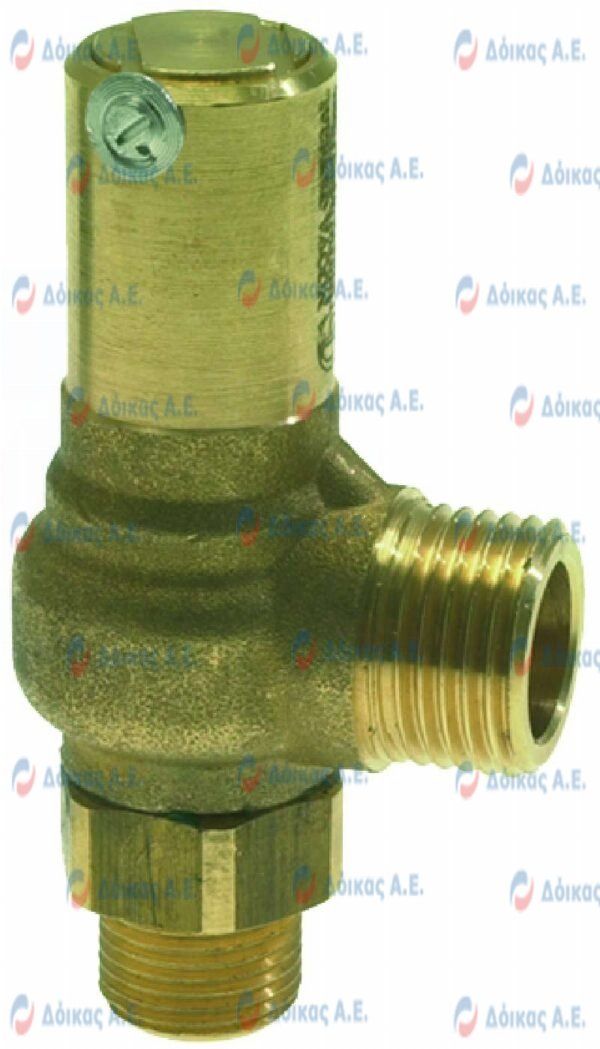 ΒΑΛΒΙΔΑ ΑΣΦΑΛΕΙΑΣ 3/8"M~1/2"M 1.1bar