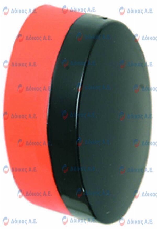 ΜΠΟΥΤΟΝ 21x11MM ΜΑΥΡΟ/ΠΟΡΤΟΚΑΛΙ