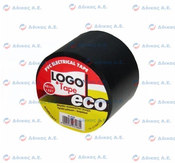 ΤΑΙΝΙΑ ΜΟΝΩΤΙΚΗ LOGO ΜΑΥΡΗ 48mm x 20m