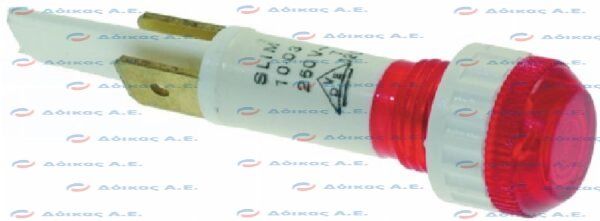 ΕΝΔΕΙΚΤΙΚΗ ΛΥΧΝΙΑ ΚΟΚΚΙΝΗ 220V