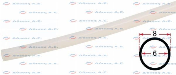 ΣΩΛΗΝΑΣ ΤΕΦΛΟΝ Φ6~8mm /ANA ΜΕΤΡΟ
