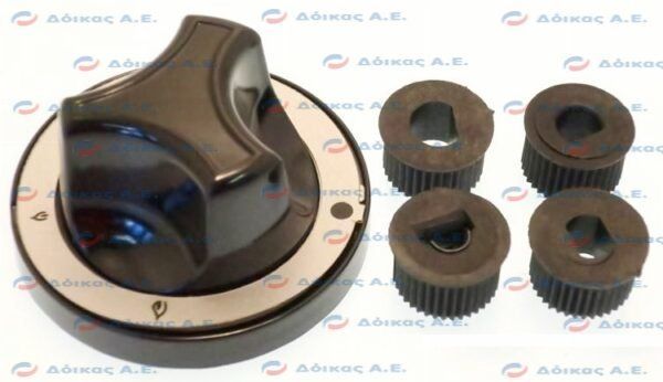 ΚΟΥΜΠΙ ΒΑΝΑΣ GAS Φ65MM (ΑΞΟΝΑΣ 8X6.5MM)
