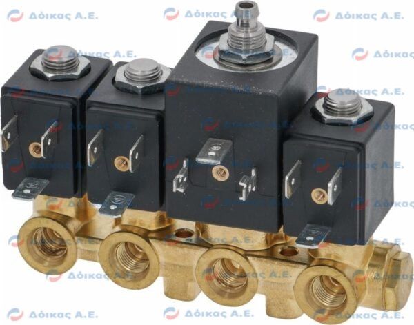 ΗΛΕΚΤΡΟΒΑΛΒΙΔΑ 4 ΠΗΝΙΩΝ OLAB o 1/8" 230V