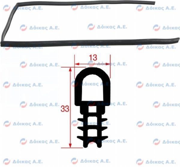 ΦΛΑΝΤΖΑ ΠΟΡΤΑΣ ΦΟΥΡΝΟΥ 1065x700mm