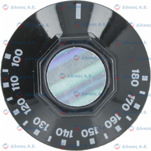 ΚΟΥΜΠΙ ΘΕΡΜΟΣΤΑΤΗ Φ50 100°-180°C (ΑΞΟΝΑΣ 6Χ4.6ΜΜ)