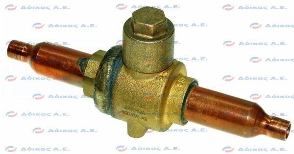 ΒΑΝΑ ΜΠΙΛΙΑΣ 1/4'' ΚΟΛΛΗΤΗ SANHUA SBV(Μ)-Α2ΥΗSY-1-S