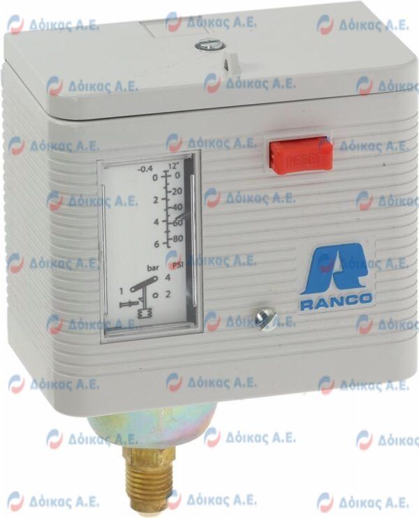 ΠΡΕΣΟΣΤΑΤΗΣ ΧΑΜΗΛΗΣ MANUAL RESET 016-Η6705