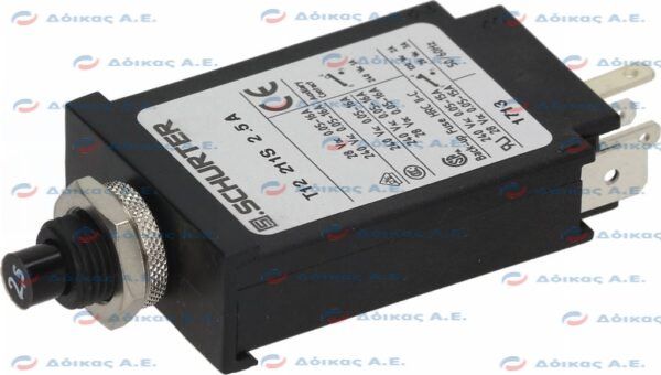 ΘΕΡΜΟΑΣΦΑΛΕΙΑ Τ12-211S 240V 50-60ΗΖ