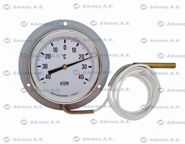 ΘΕΡΜΟΜΕΤΡΟ Φ100 ΝΙΚΕΛ -40+40°C
