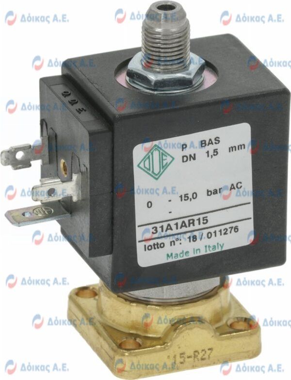 3 WAYS ODE SOLENOID VALVE 115V 50/60Hz