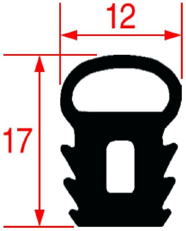 ΦΛΑΝΤΖΑ ΠΟΡΤΑΣ 1160 mm.