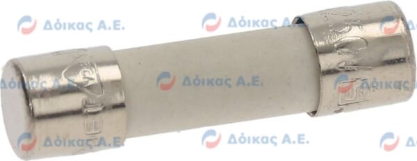ΑΣΦΑΛΕΙΑ ΓΥΑΛΙΝΗ 5Χ20ΜΜ 8Α 250V