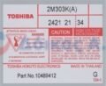 MAGNETRON TOSHIBA 2M303K(A)